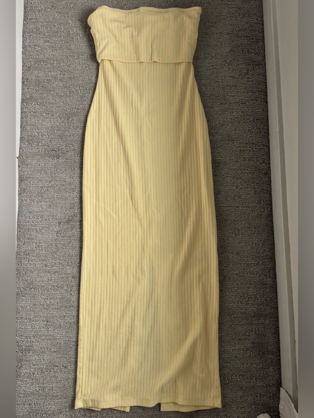 Butter Yellow Midi/Maxi Dress
